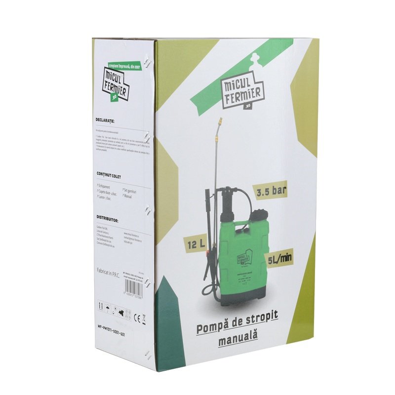 pompa de stropit micul fermier capacitate 12 litri pandora manuala 6