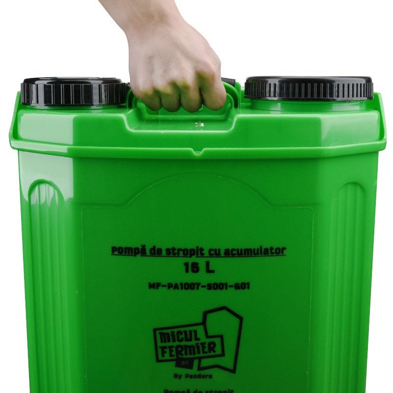 pompa de stropit micul fermier capacitate 16l pandora cu acumulator 4