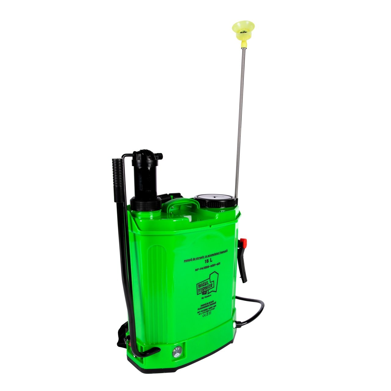 pompa de stropit micul fermier capacitate 16l pandora utilizare manualaacumulator 6