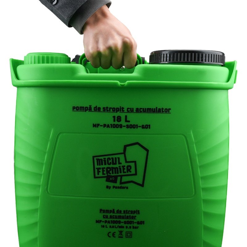 pompa de stropit micul fermier capacitate 18l pandora cu acumulator 5