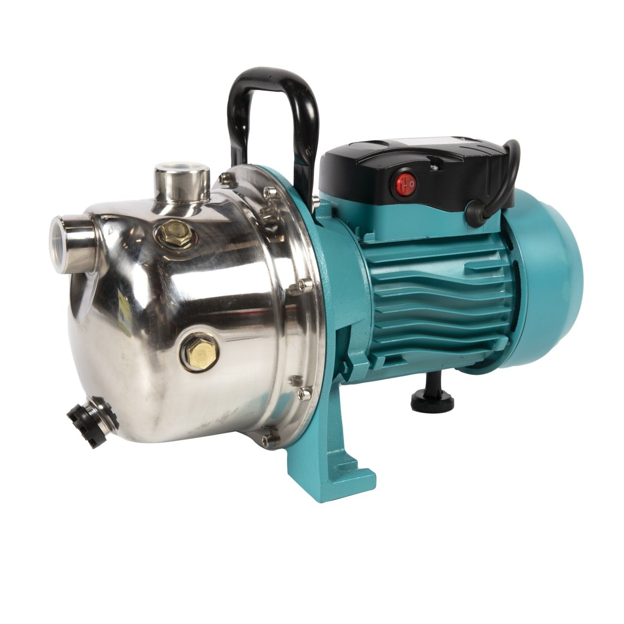 pompa de suprafata detoolz 075 kw debit maxim 3300 lh inaltime maxima de pompare 45m corp pompa inox 7
