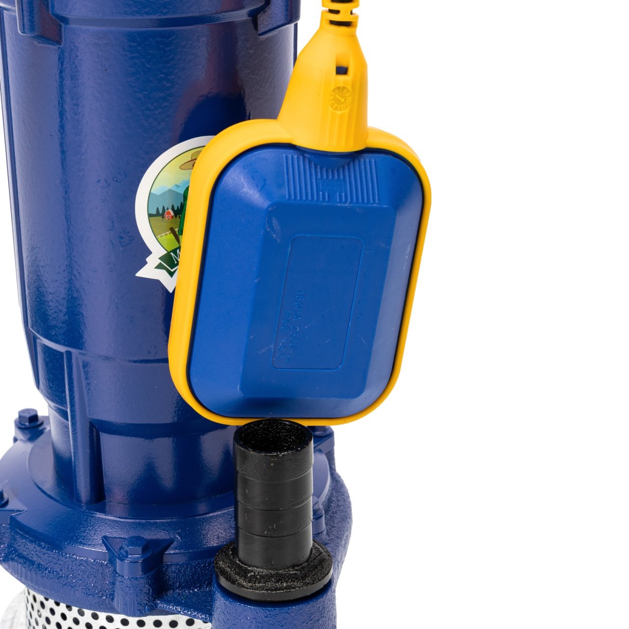 pompa evacuare micul fermier 037 kw debit maxim 3900 lh inaltime maxima de pompare 16m corp pompa fonta cu plutitor 3