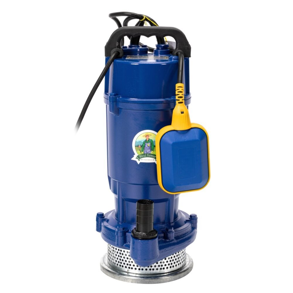 pompa evacuare micul fermier 055 kw debit maxim 3900 lh inaltime maxima de pompare 20m corp pompa fonta cu plutitor 2