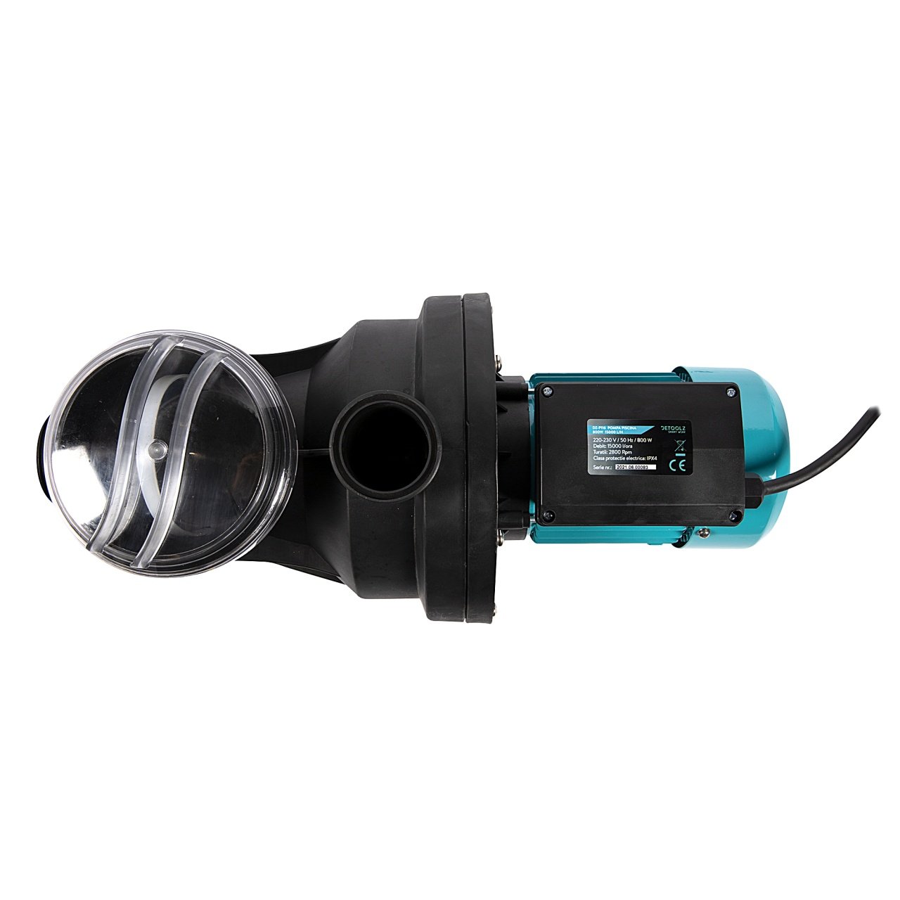 pompa piscina detoolz 080 kw debit maxim 15000 lh inaltime maxima de pompare 135m 3