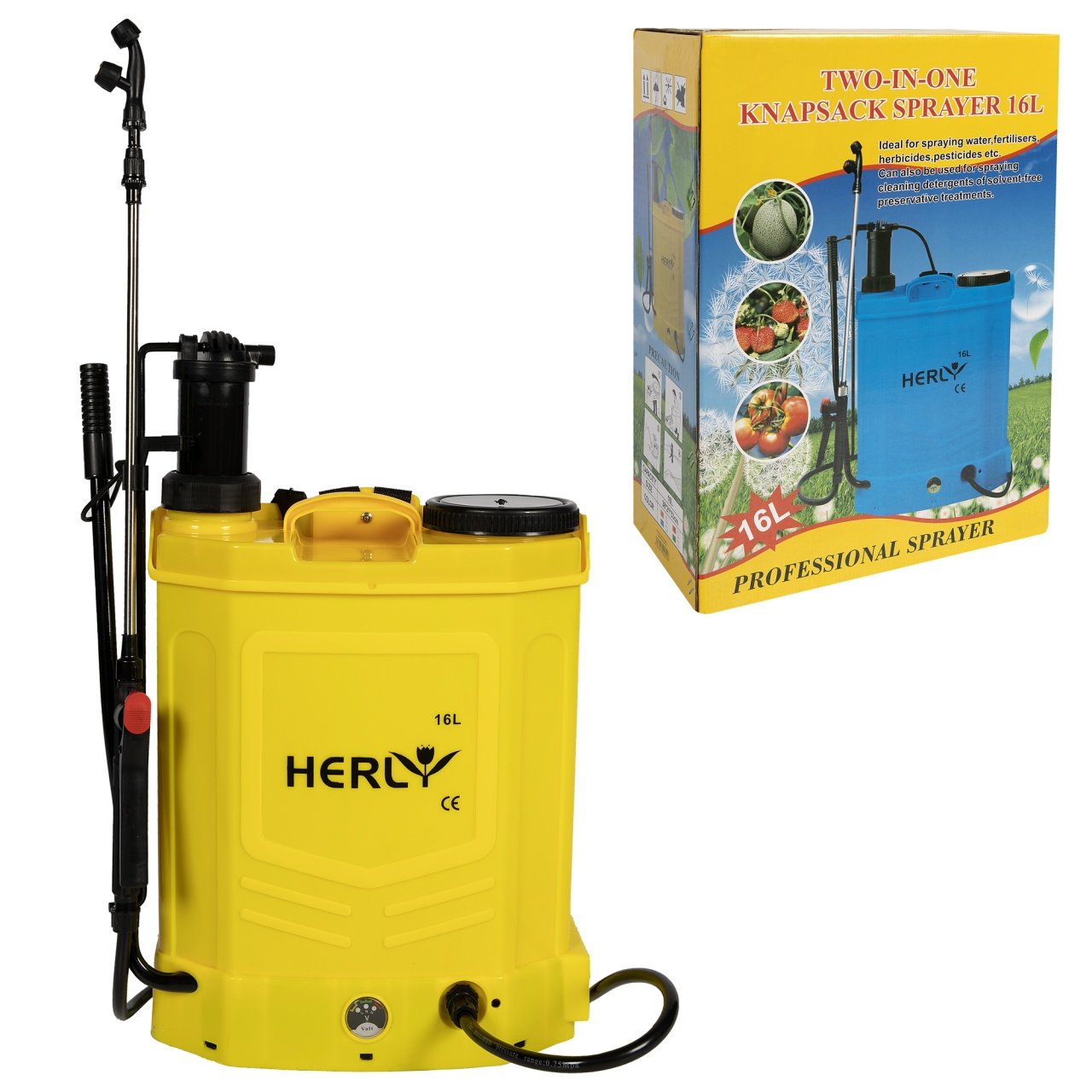 pompa stropit 2 in 1 acumulatormanuala 16l herly 3