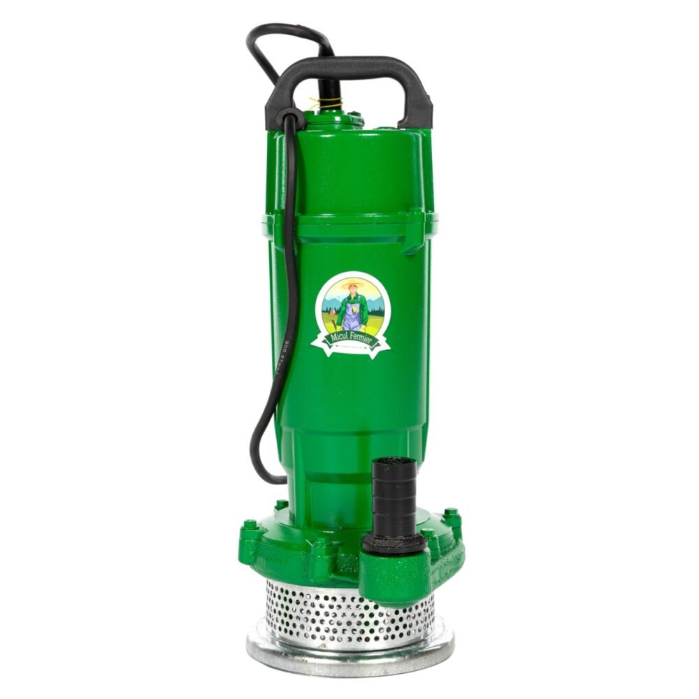 pompa submersibila micul fermier 037 kw debit maxim 3900 lh inaltime maxima de pompare 16m corp pompa fonta 2