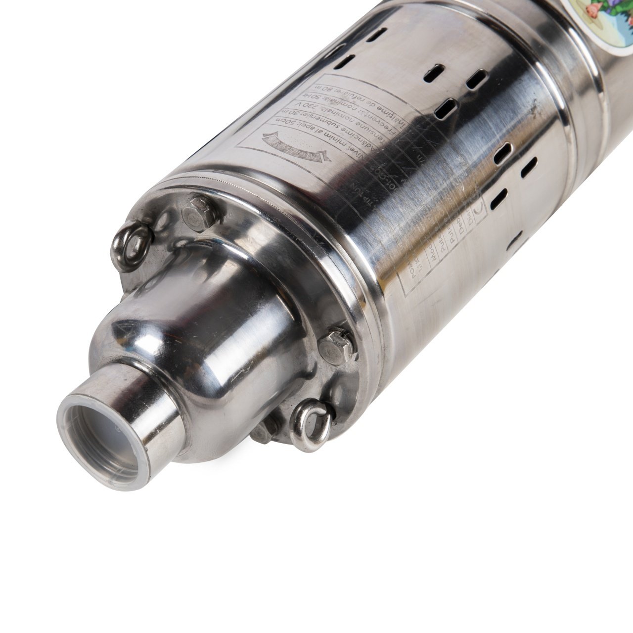 pompa submersibila micul fermier 11 kw debit maxim 3600 lh inaltime maxima de pompare 80m cu snec 6