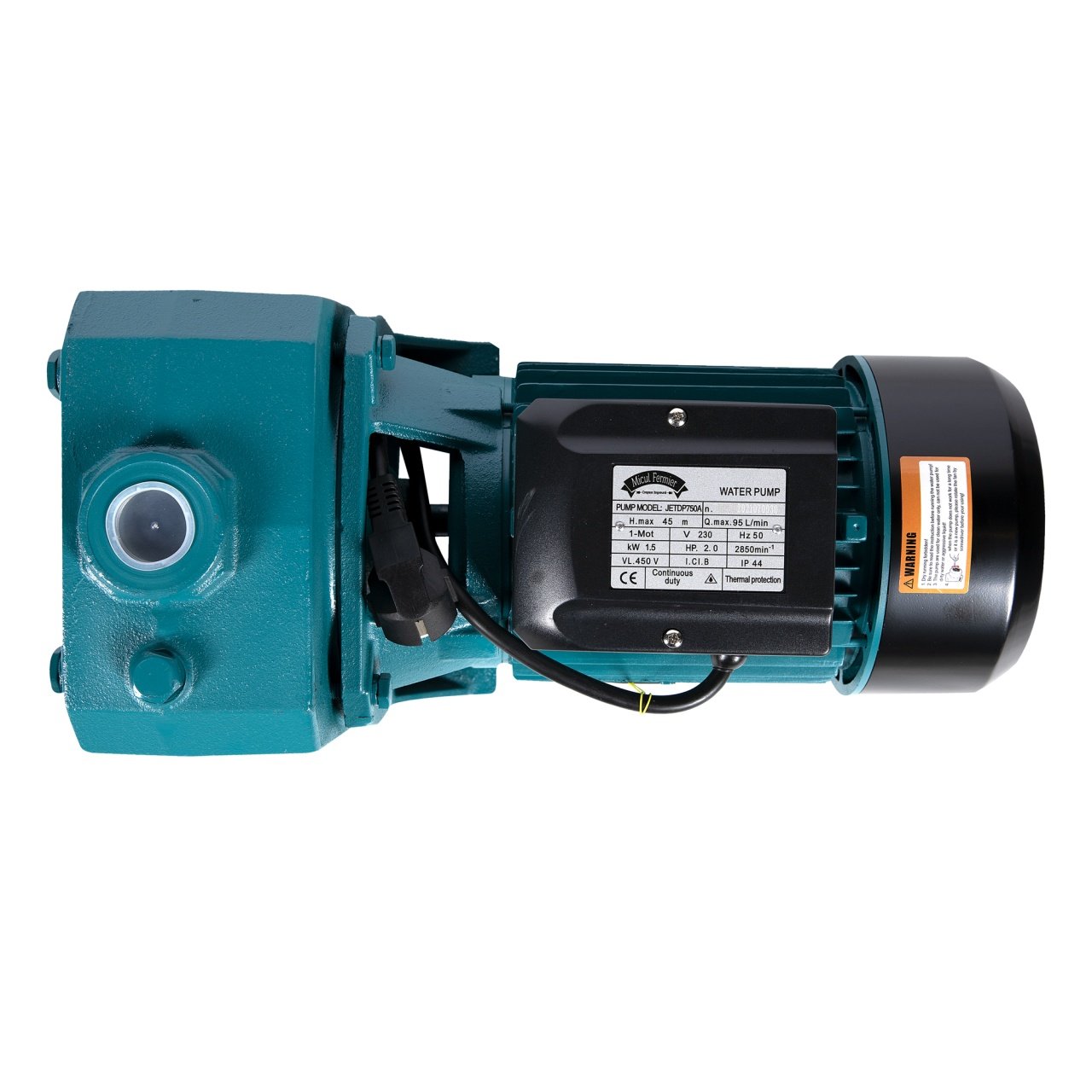 pompa suprafata jet de adancime 15kw 45m dp750a 4
